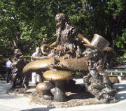 Alice in Wonderland sculpture, Central Park, New York