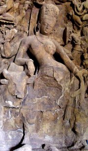 Ardhanarishvara from Elephanta Caves