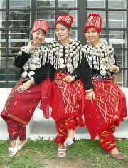 The Kachin people of Burma who traditionally practice ultimogeniture