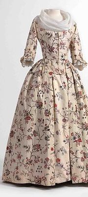 A dress in chintz