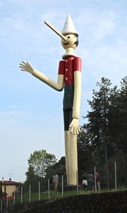 Pinocchio in Pinocchio Park, Collodi, Italy