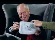 Dick Cheney signing a waterboarding kit