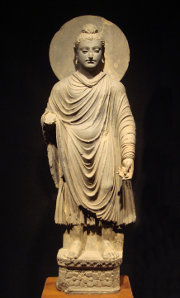 Buddha with nimbus