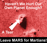 Mars - pareidolia