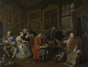 The Marriage Settlement, 1743